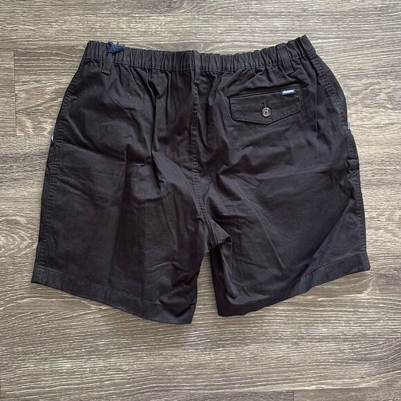 NWT Chubbies The Dark N Stormies 7” Black Original Twill Shorts Size Large - Picture 7 of 8